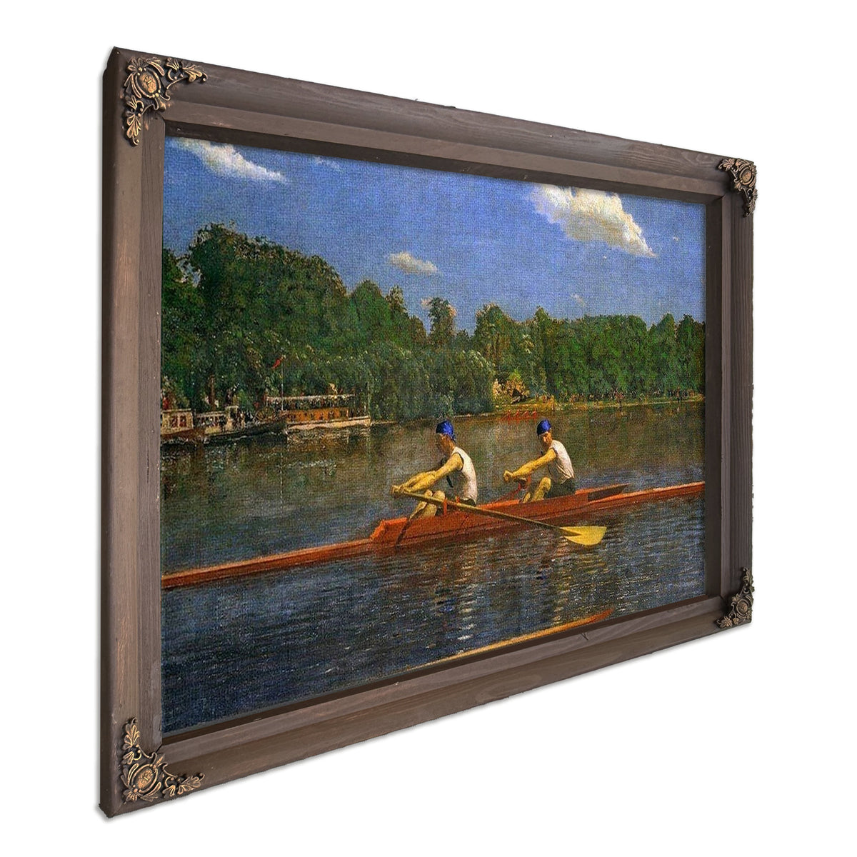 The Biglin Brothers Racing By Thomas Eakins