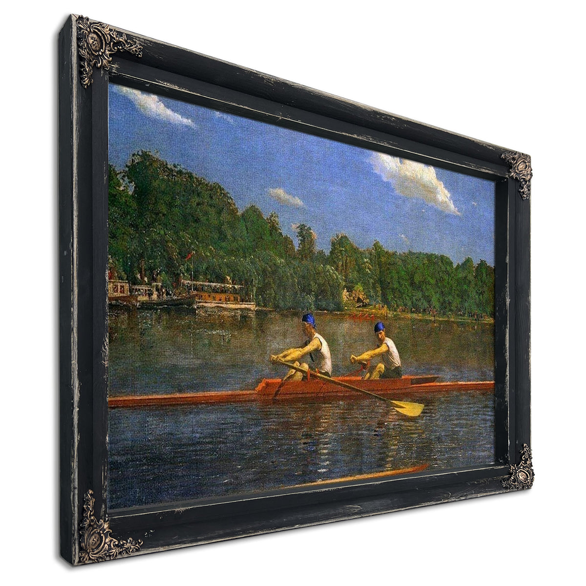 The Biglin Brothers Racing By Thomas Eakins