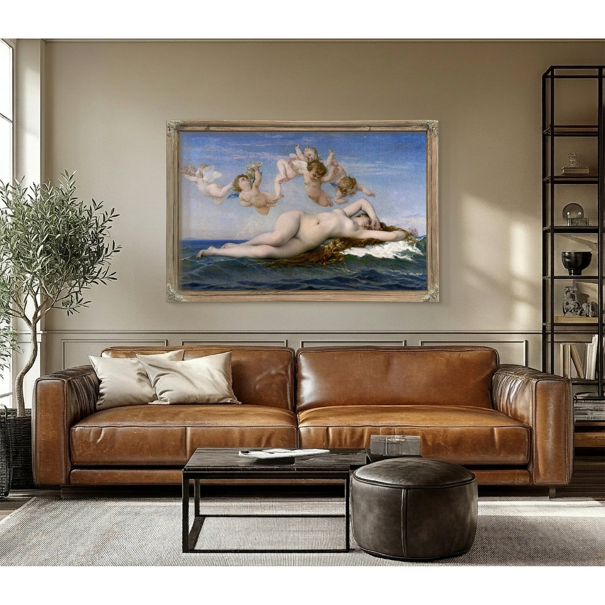 The Birth Of Venus 1863 By Alexandre Cabanel