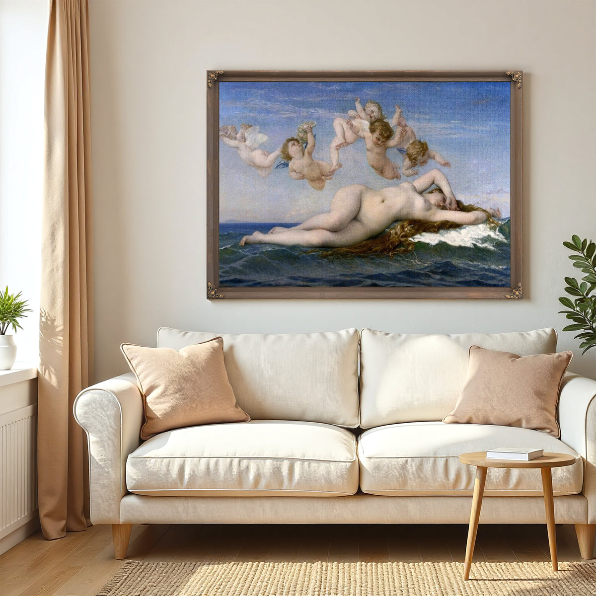 The Birth Of Venus 1863 By Alexandre Cabanel