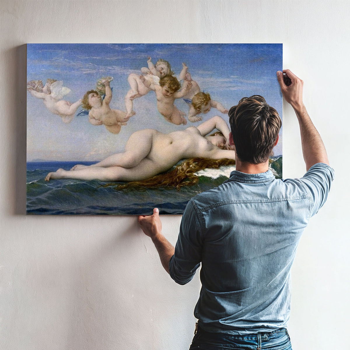The Birth Of Venus 1863 By Alexandre Cabanel