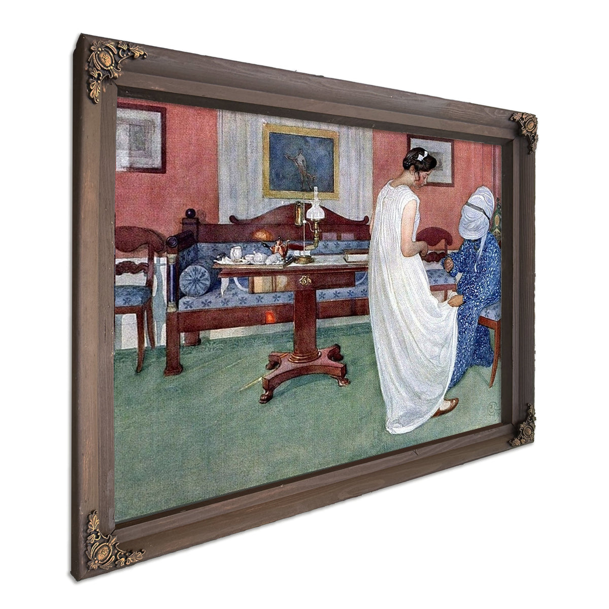 The Bridesmaid By Carl Larsson