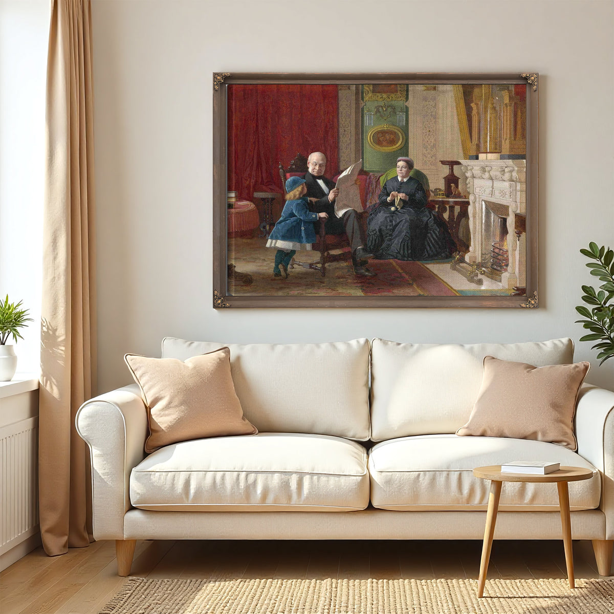 The Brown Family by Eastman Johnson