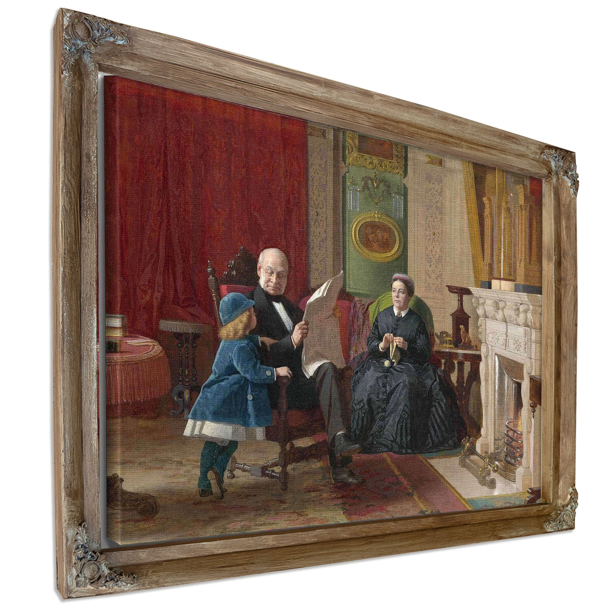 The Brown Family by Eastman Johnson