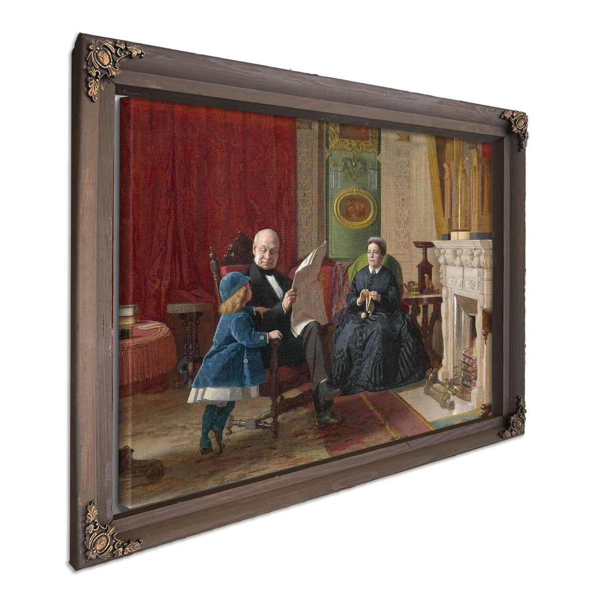 The Brown Family by Eastman Johnson