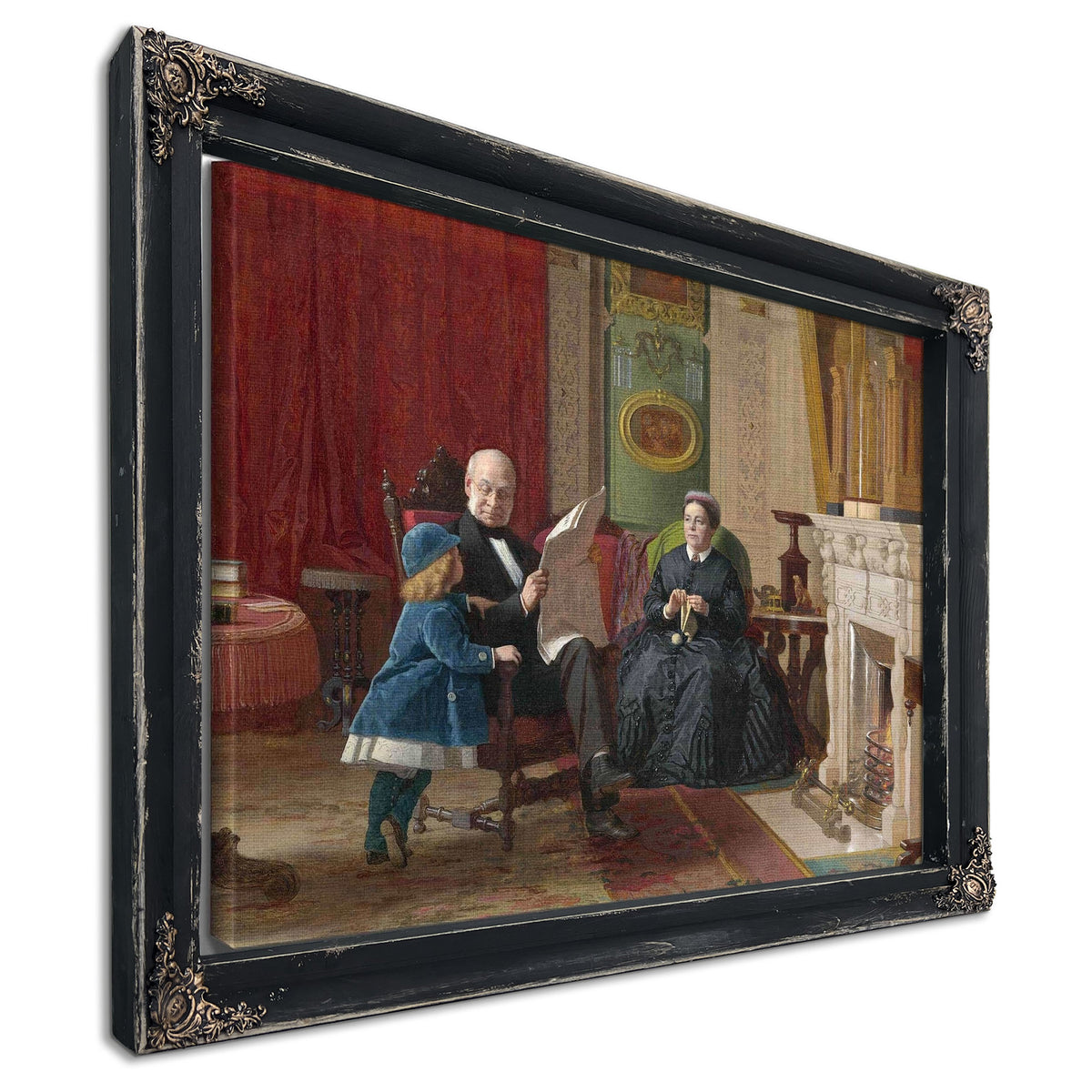 The Brown Family by Eastman Johnson