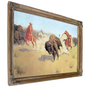 The Buffalo Runners By Frederic Remington