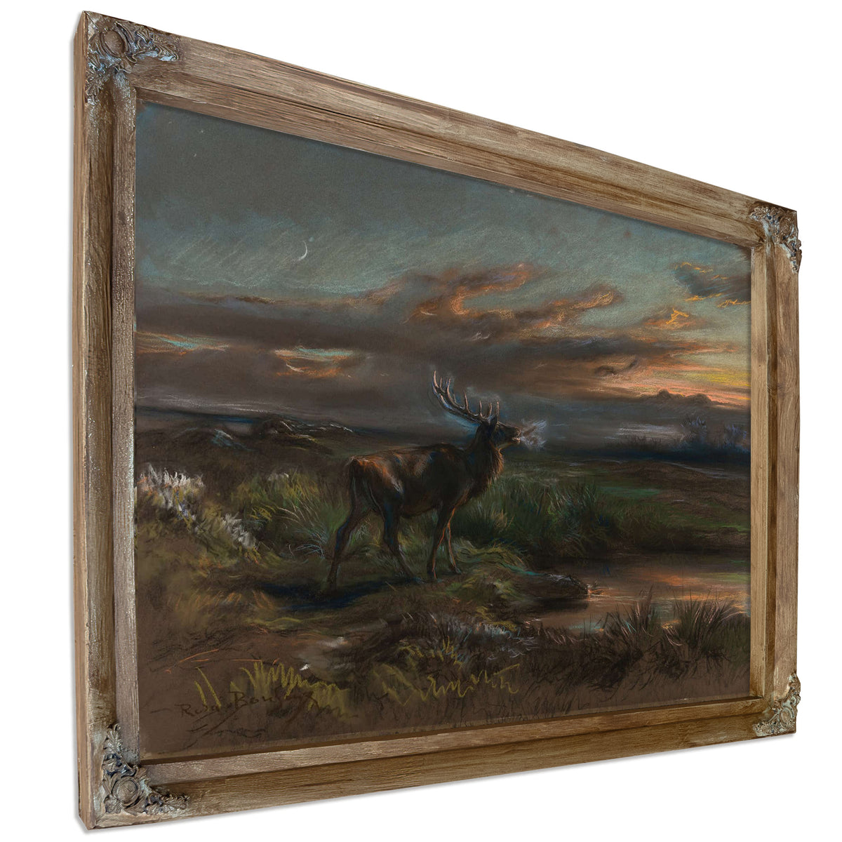 The Call Of The Stag S by Rosa Bonheur