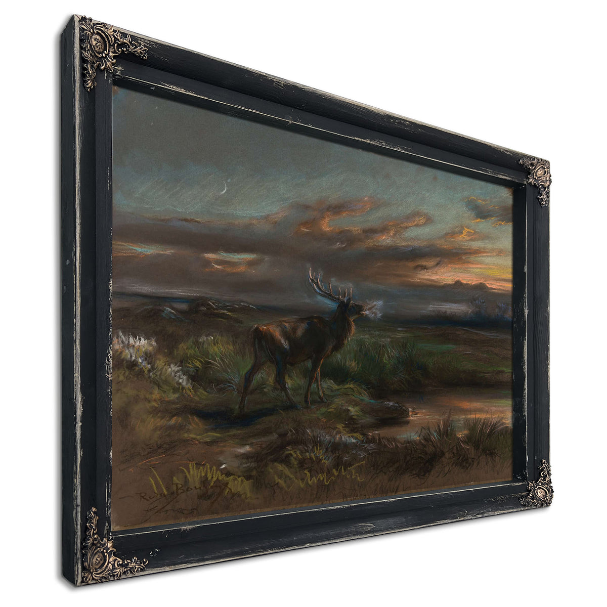 The Call Of The Stag S by Rosa Bonheur