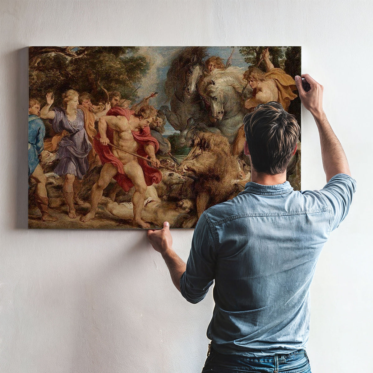 The Calydonian Boar Hunt By Peter Paul Rubens
