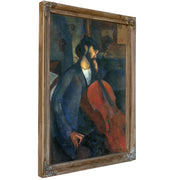 The Cellist 1909 By Amedeo Modigliani