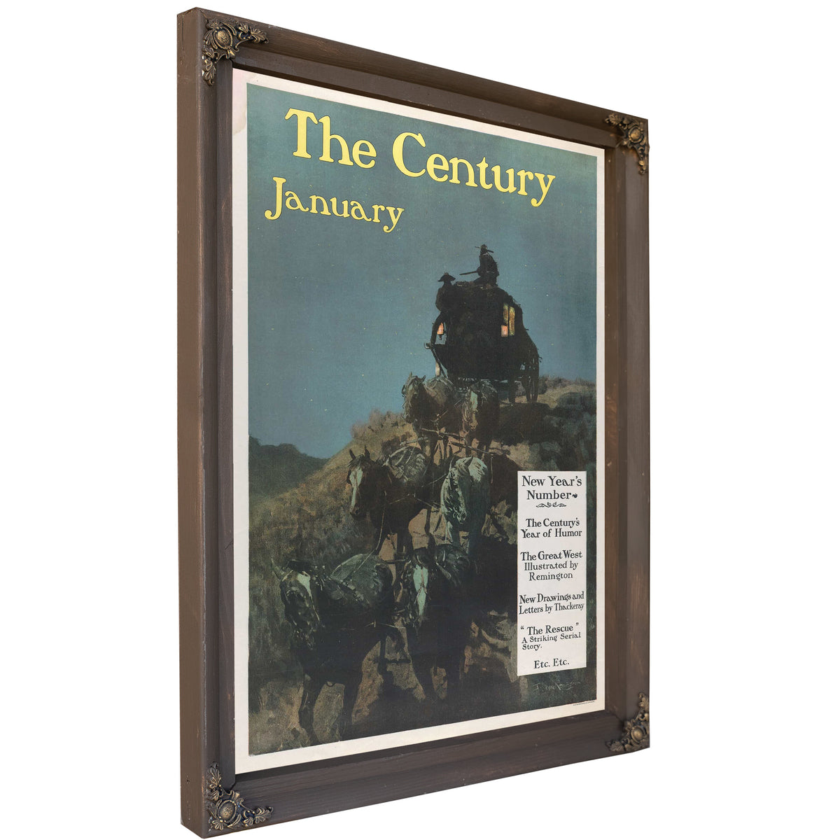 The Century New Years Number January by Frederic Remington