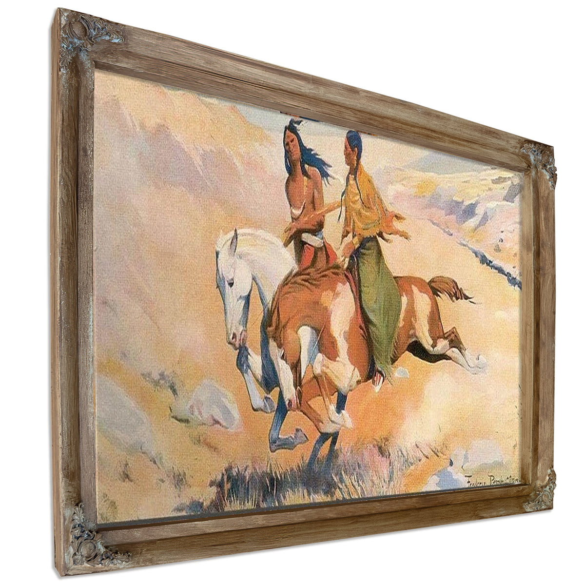 The Ceremony Of The Fastest Horse By Frederic Remington