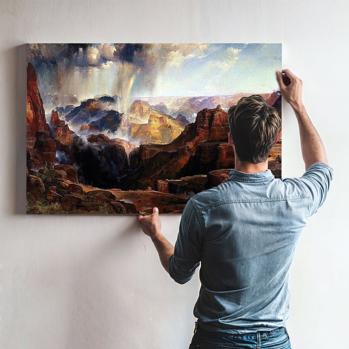 The Chasm Of The Colorado By Thomas Moran