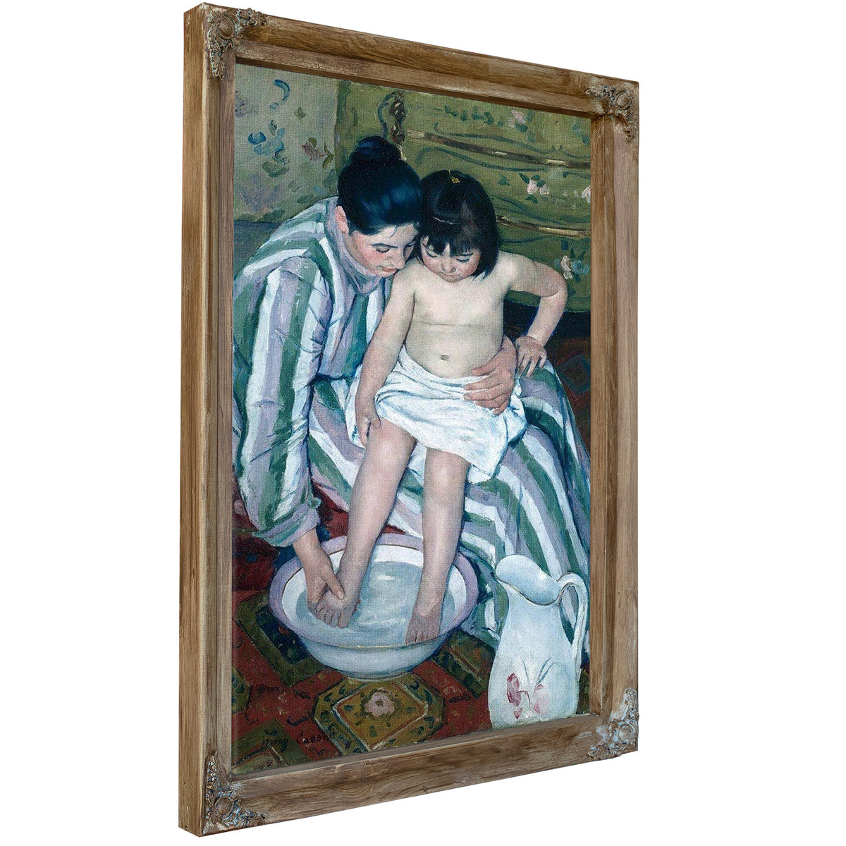 The Childs Bath By Mary Cassatt