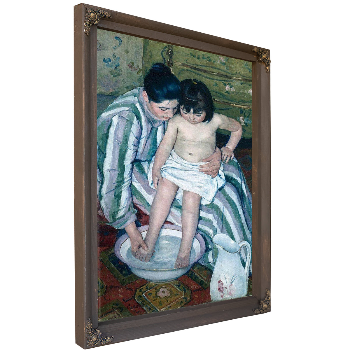 The Childs Bath By Mary Cassatt