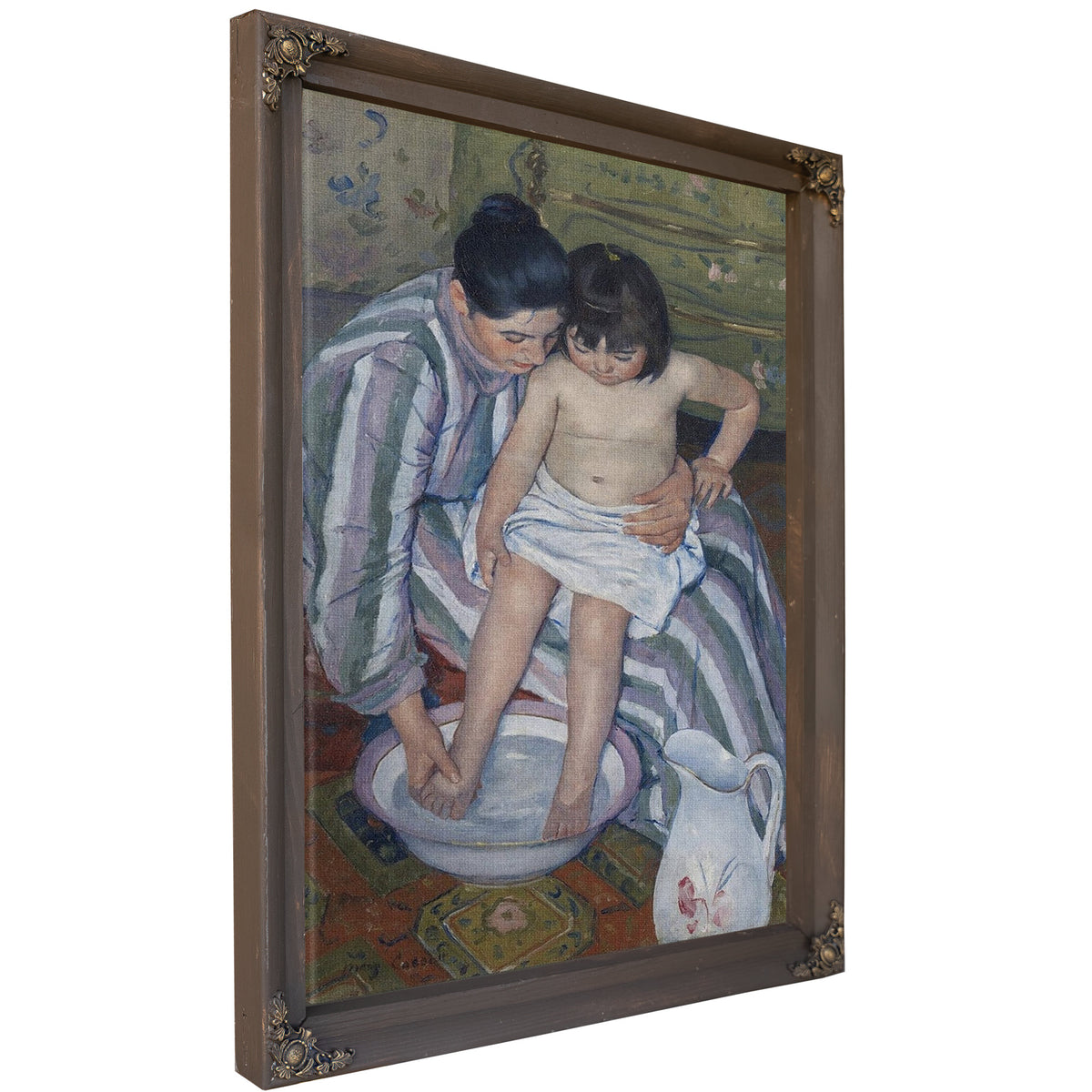 The Child's Bath By Mary Cassatt