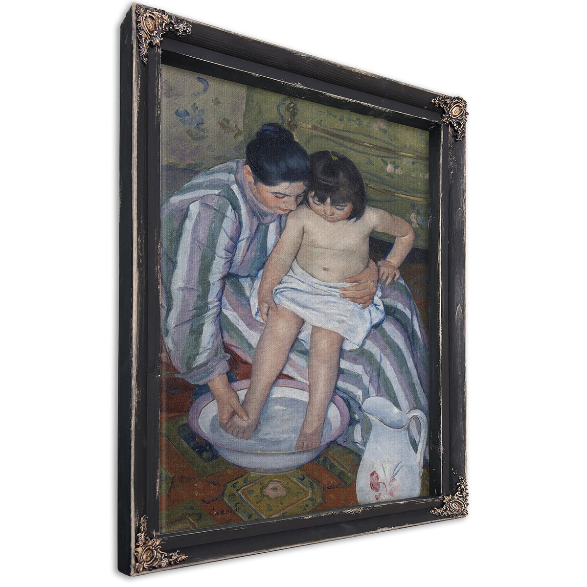The Child's Bath By Mary Cassatt