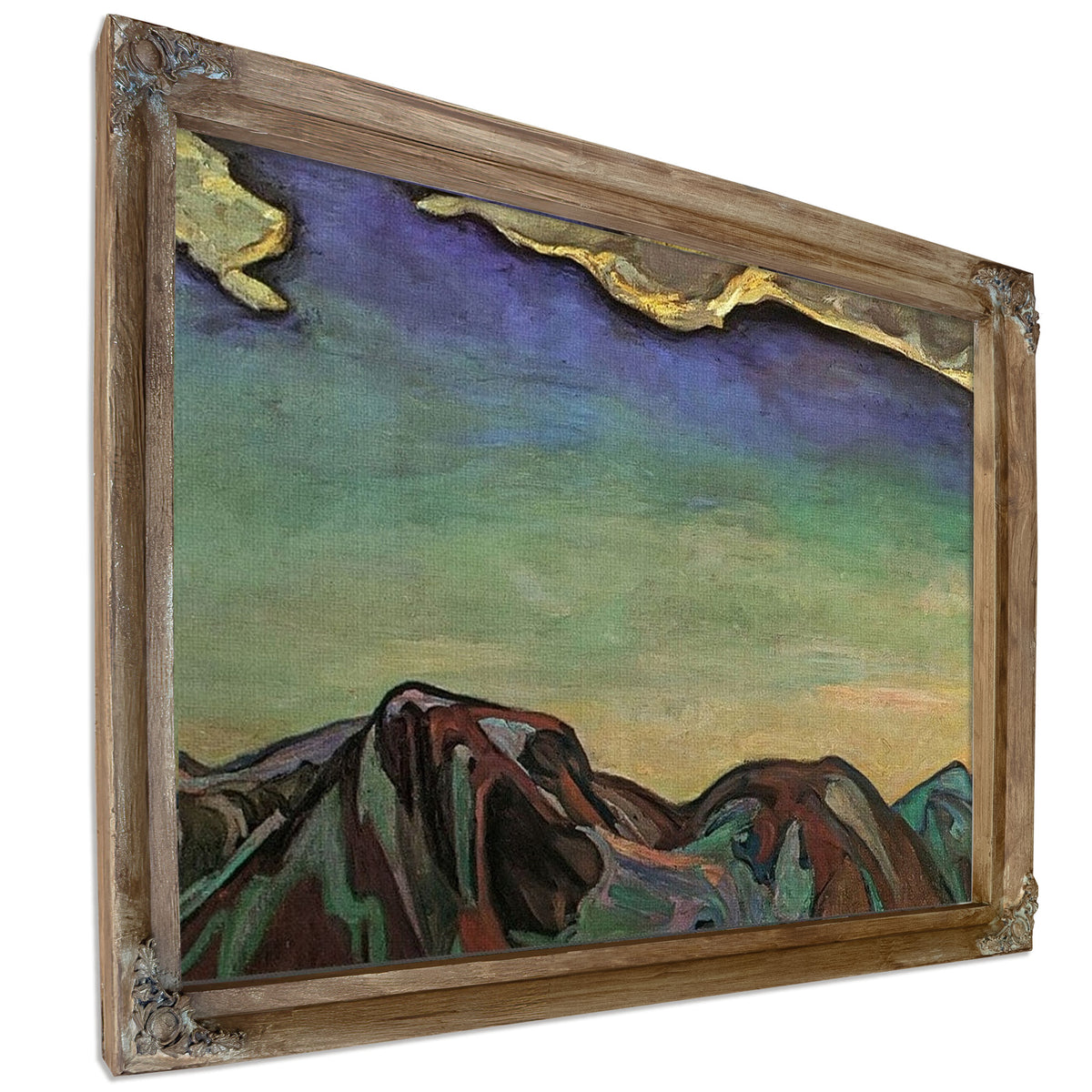 The Cloud Red Mountain By Fh Varley