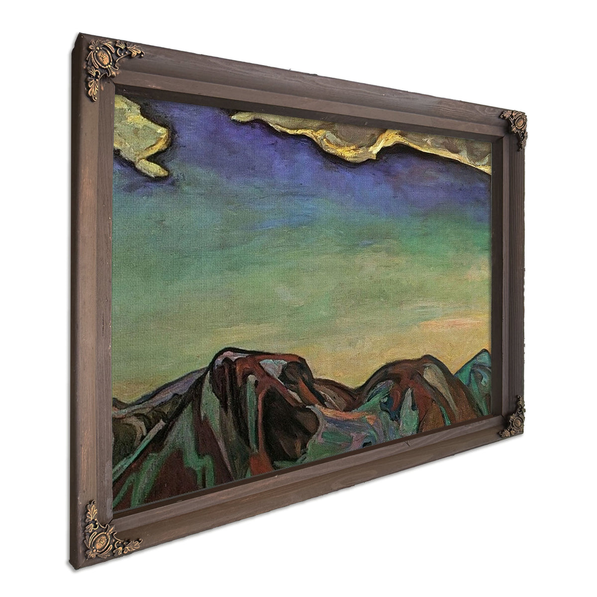 The Cloud Red Mountain By Fh Varley