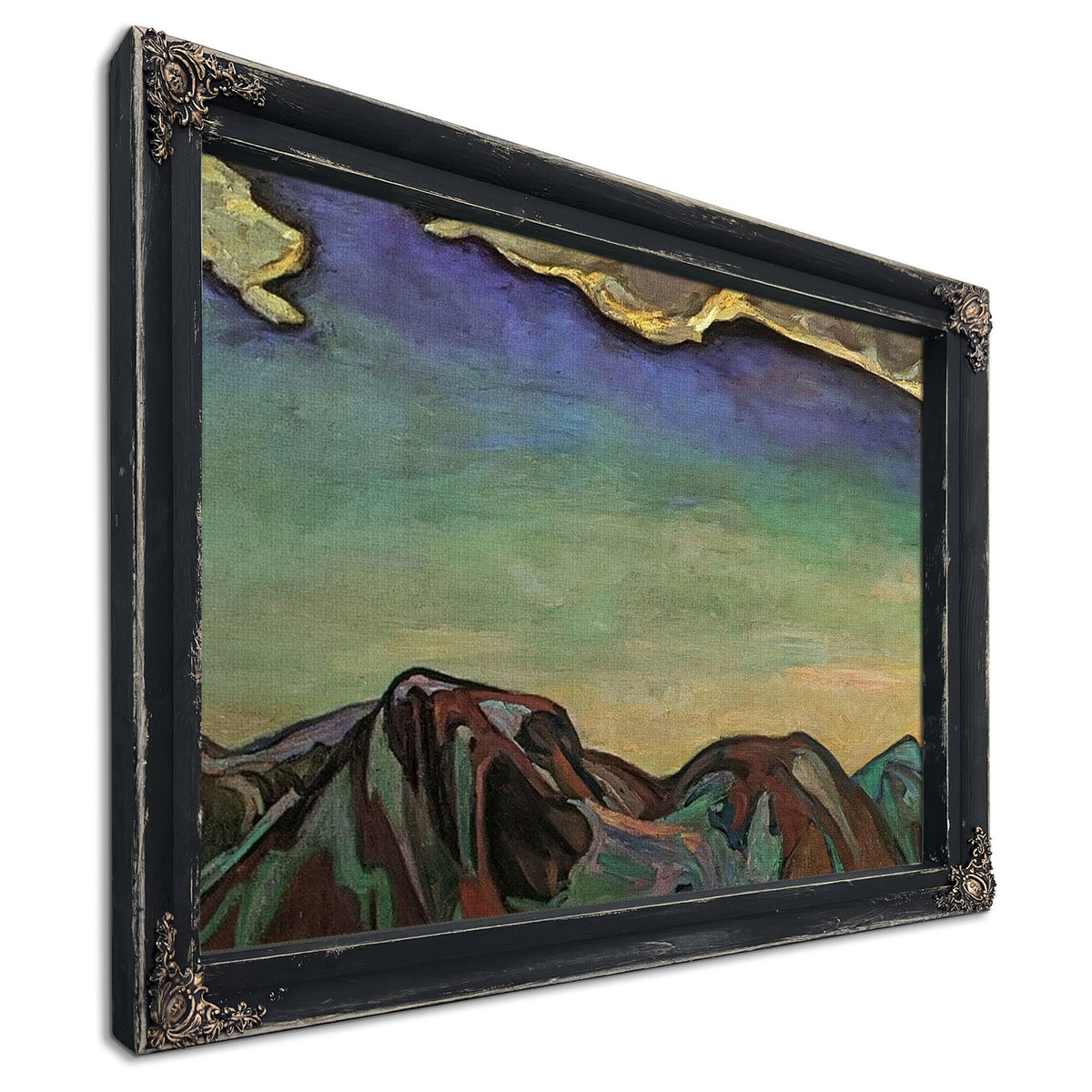 The Cloud Red Mountain By Fh Varley