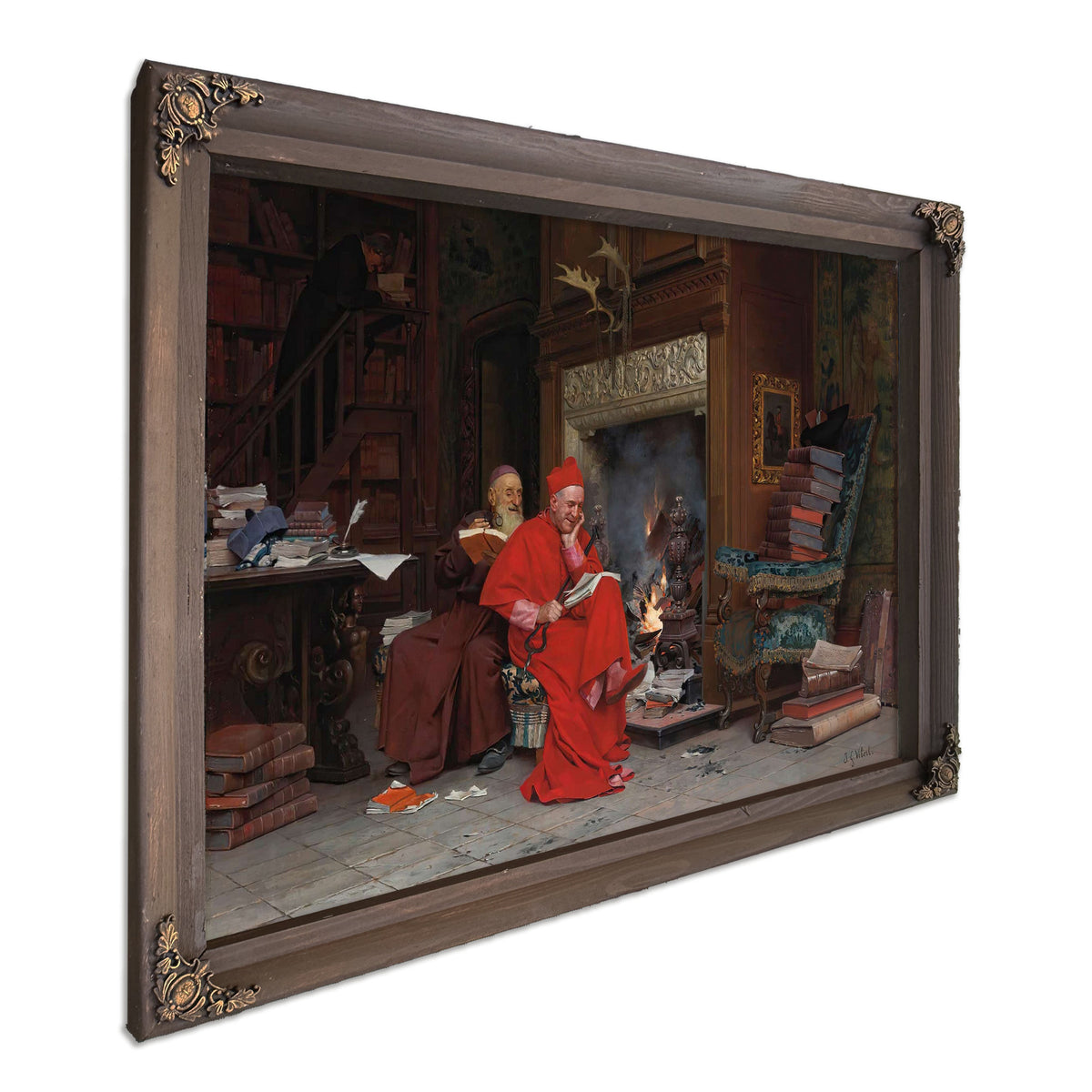The Committee On Moral Books by Jehan Georges Vibert