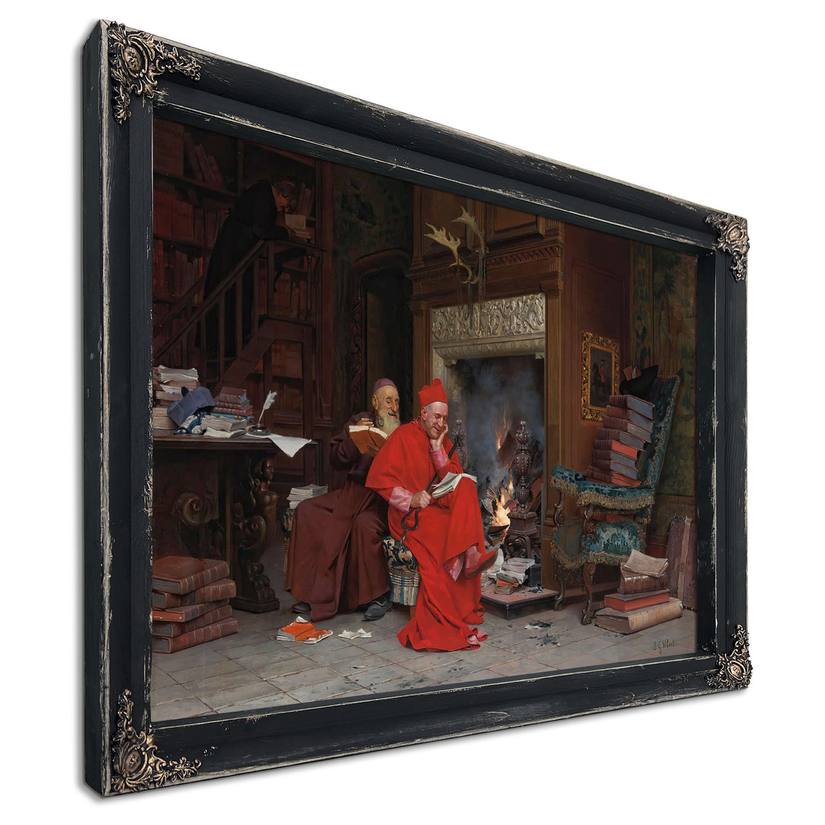The Committee On Moral Books by Jehan Georges Vibert