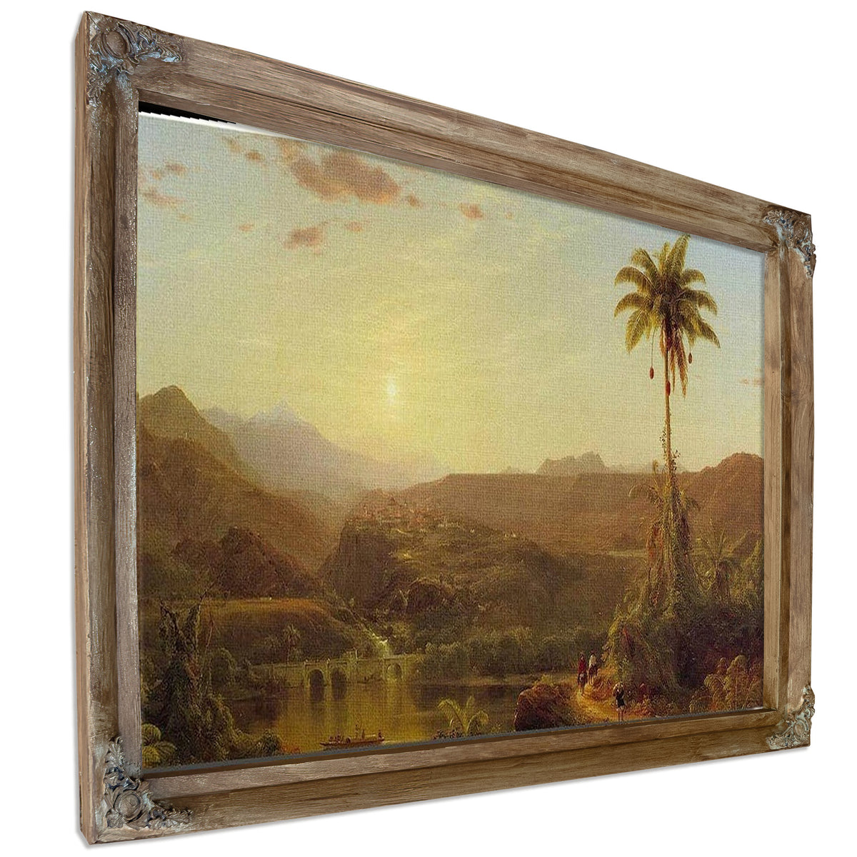 The Cordilleras Sunrise By Frederic Edwin Church