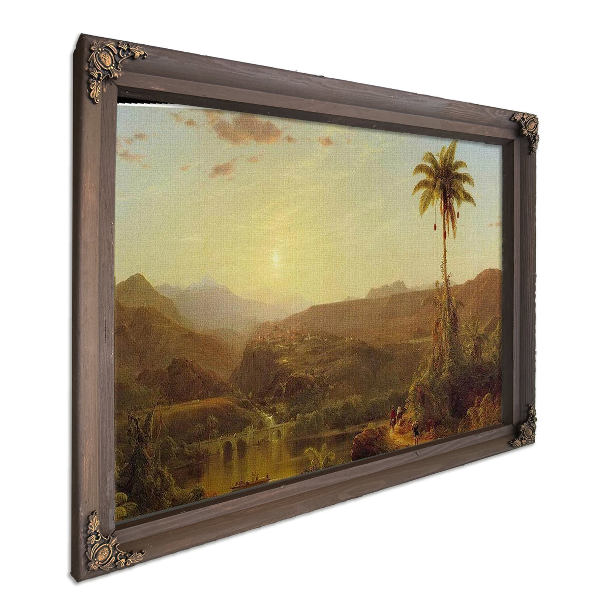 The Cordilleras Sunrise By Frederic Edwin Church