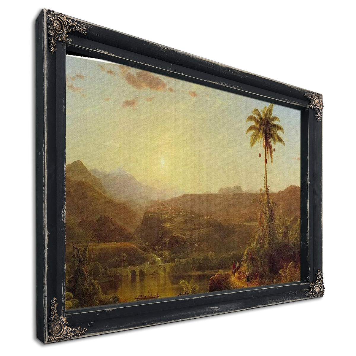 The Cordilleras Sunrise By Frederic Edwin Church