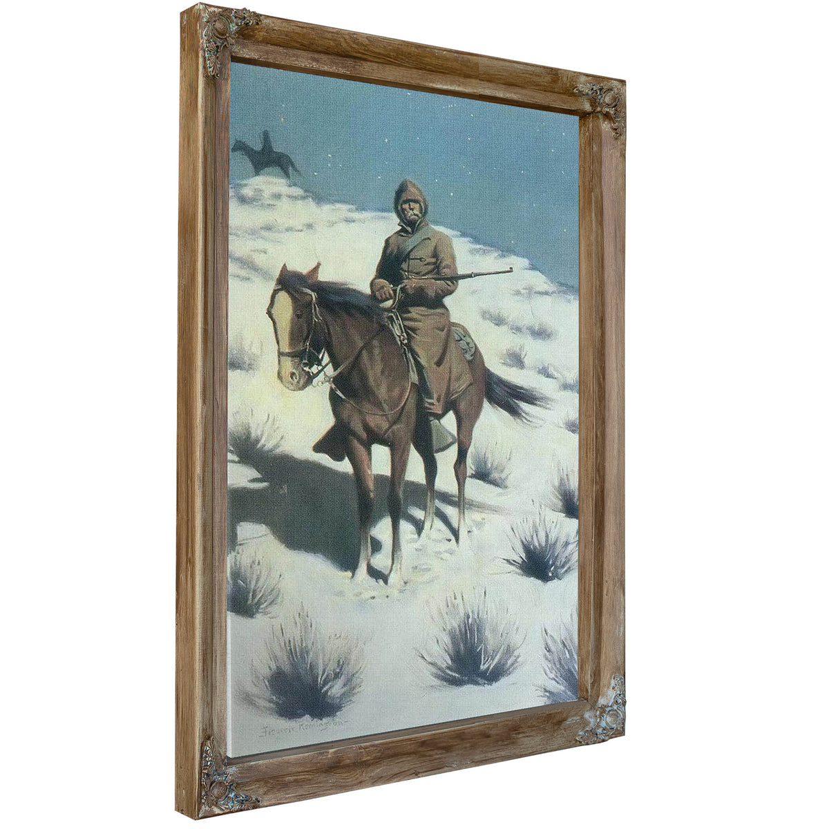 The Cossack Post (Cavalryman) By Frederic Remington