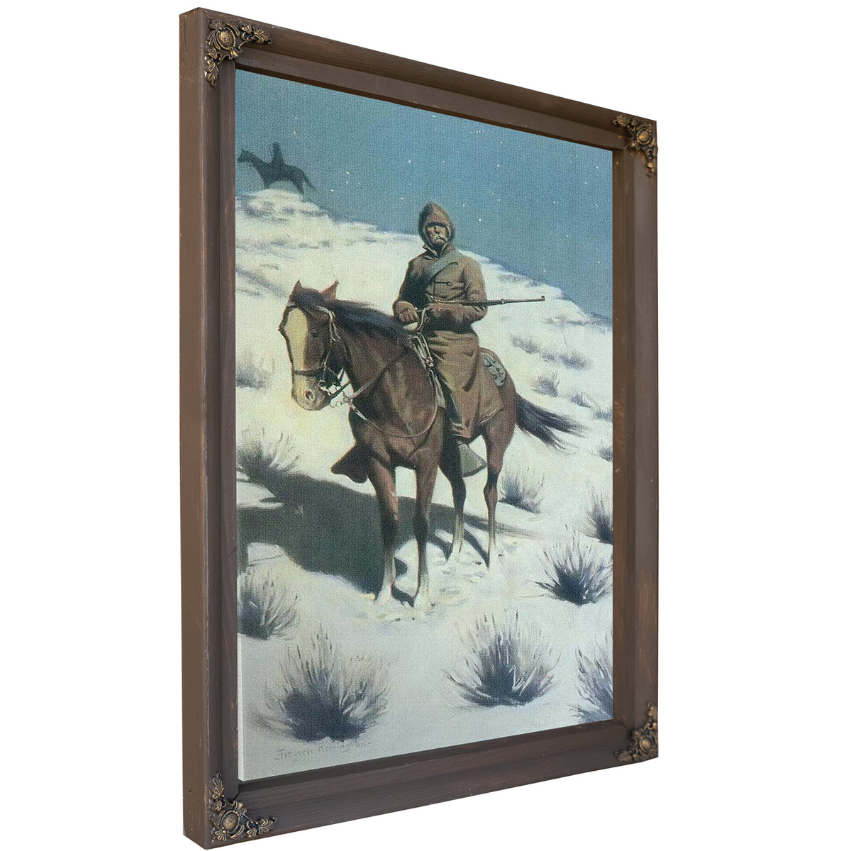 The Cossack Post (Cavalryman) By Frederic Remington