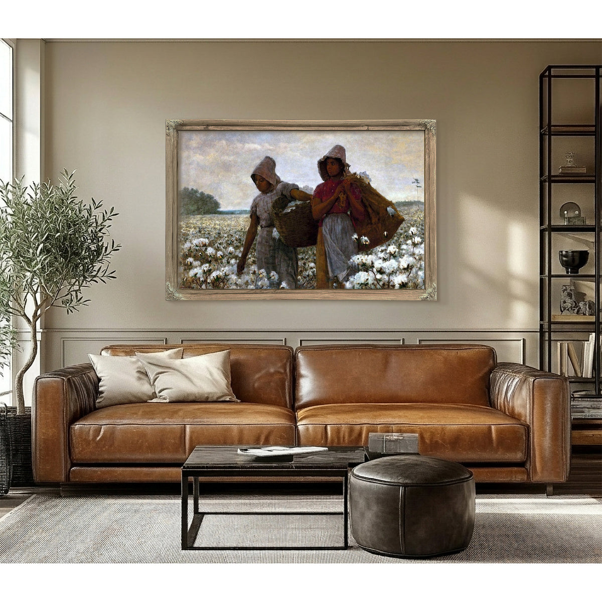 The Cotton Pickers Painting Winslow Homer Canvas Art