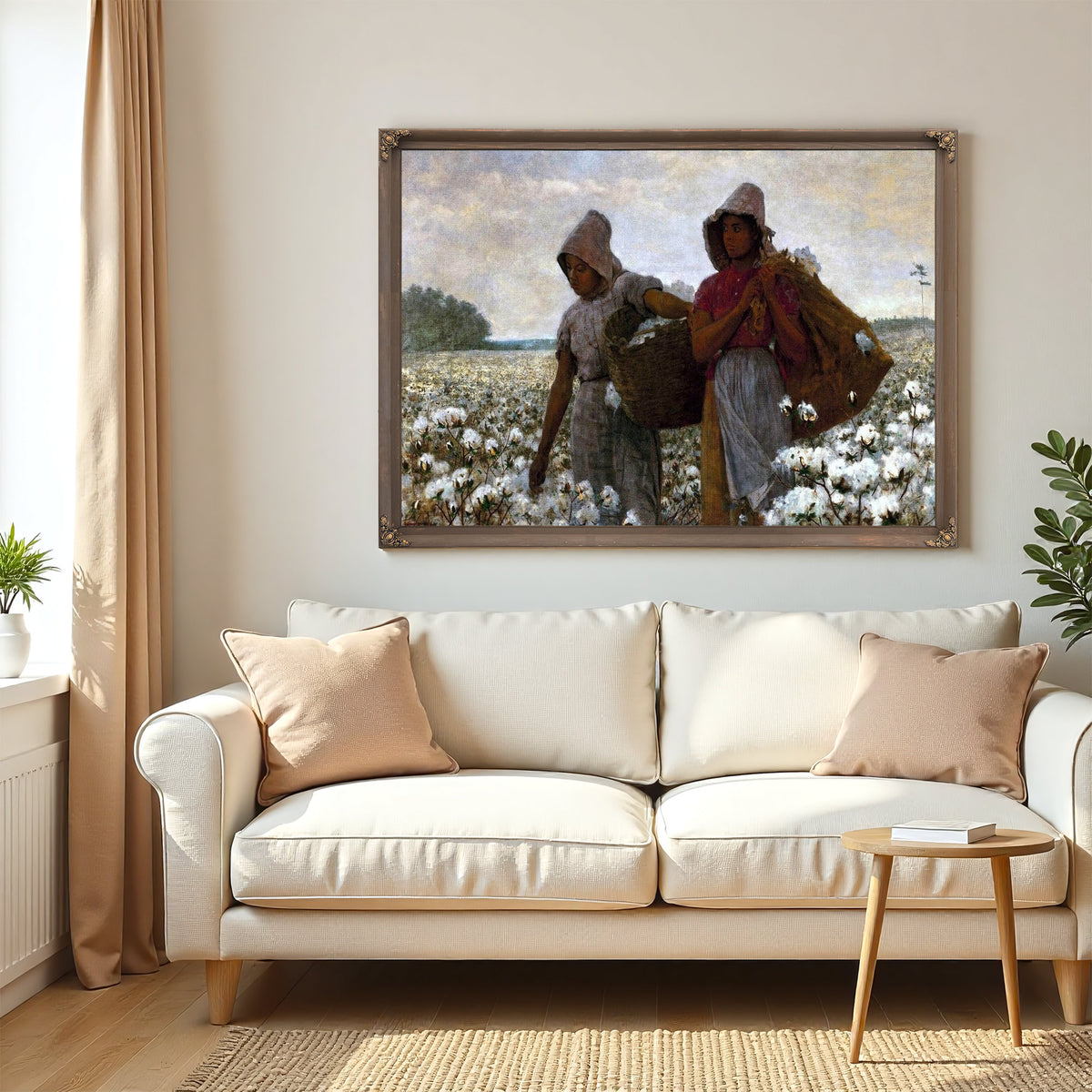 The Cotton Pickers Painting Winslow Homer Canvas Art