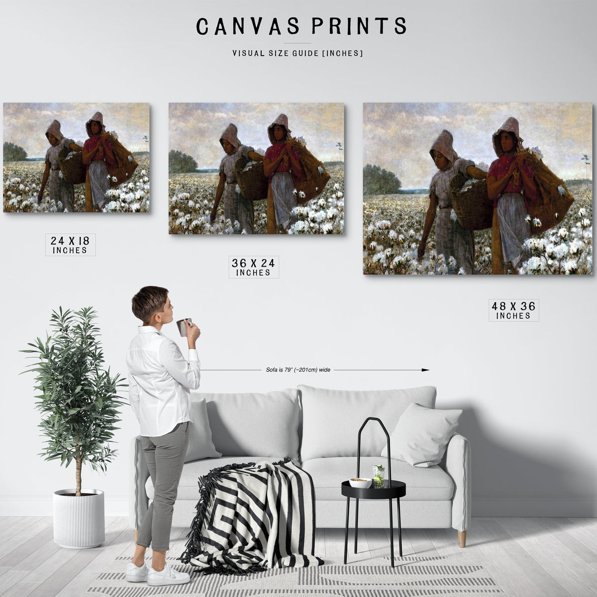 The Cotton Pickers Painting Winslow Homer Canvas Art