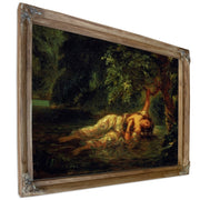 The Death Of Ophelia By Ferdinand Victor Eugene Delacroix