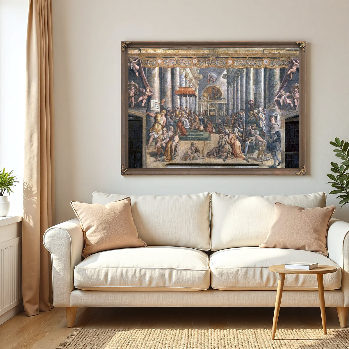 The Donation Of Constantine By Raphael