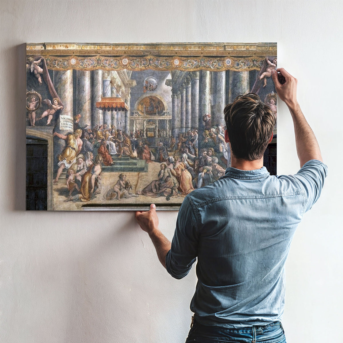 The Donation Of Constantine By Raphael