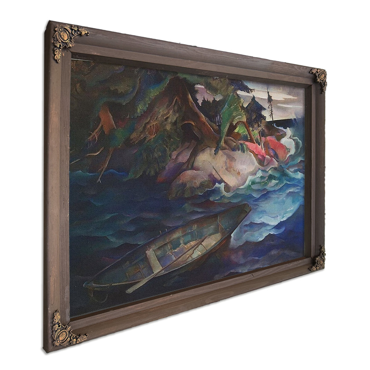 The Drowning By N.C Wyeth