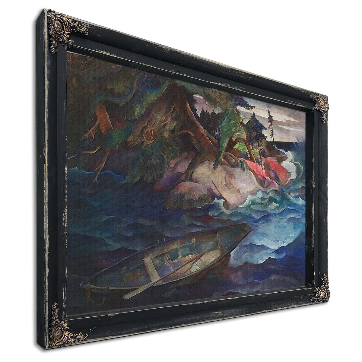 The Drowning By N.C Wyeth