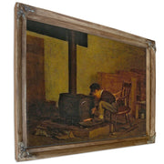 The Early Scholar By Eastman Johnson