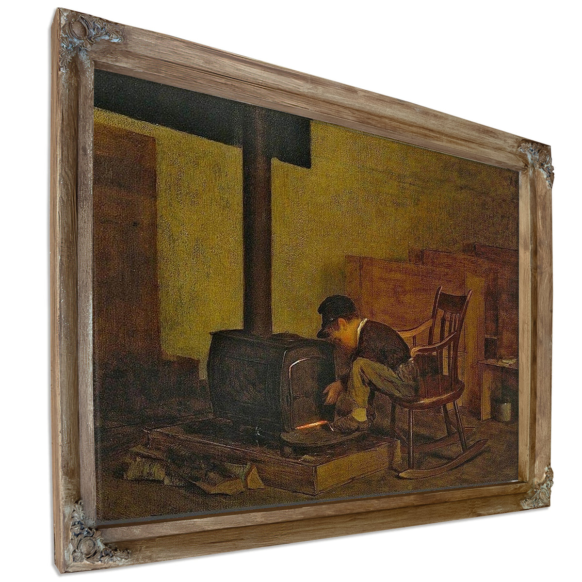 The Early Scholar By Eastman Johnson