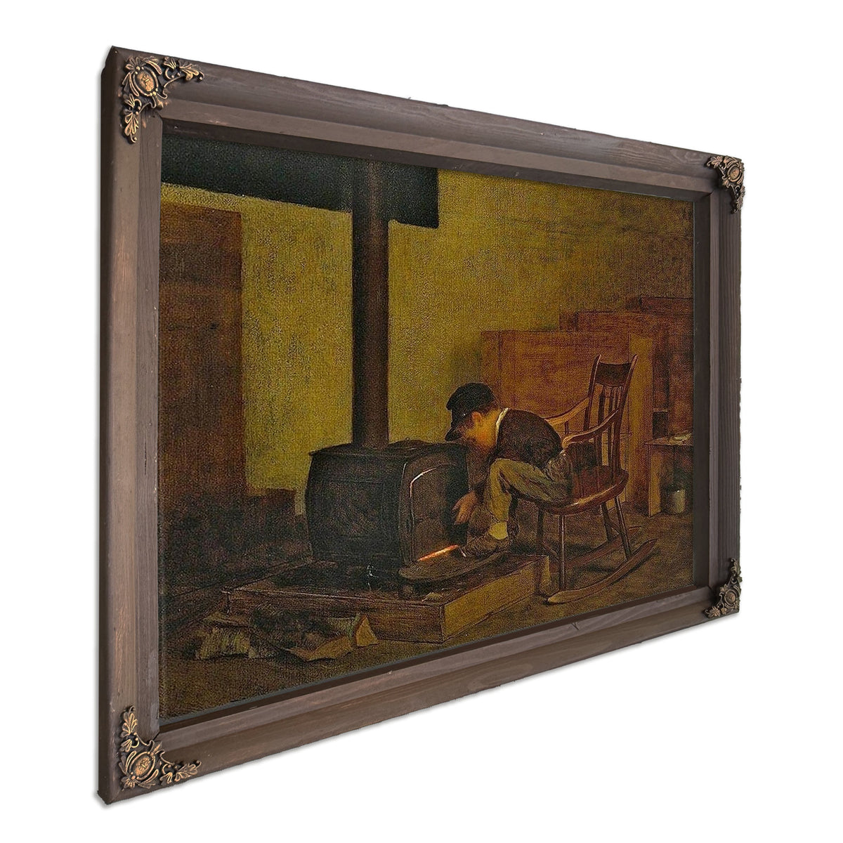 The Early Scholar By Eastman Johnson