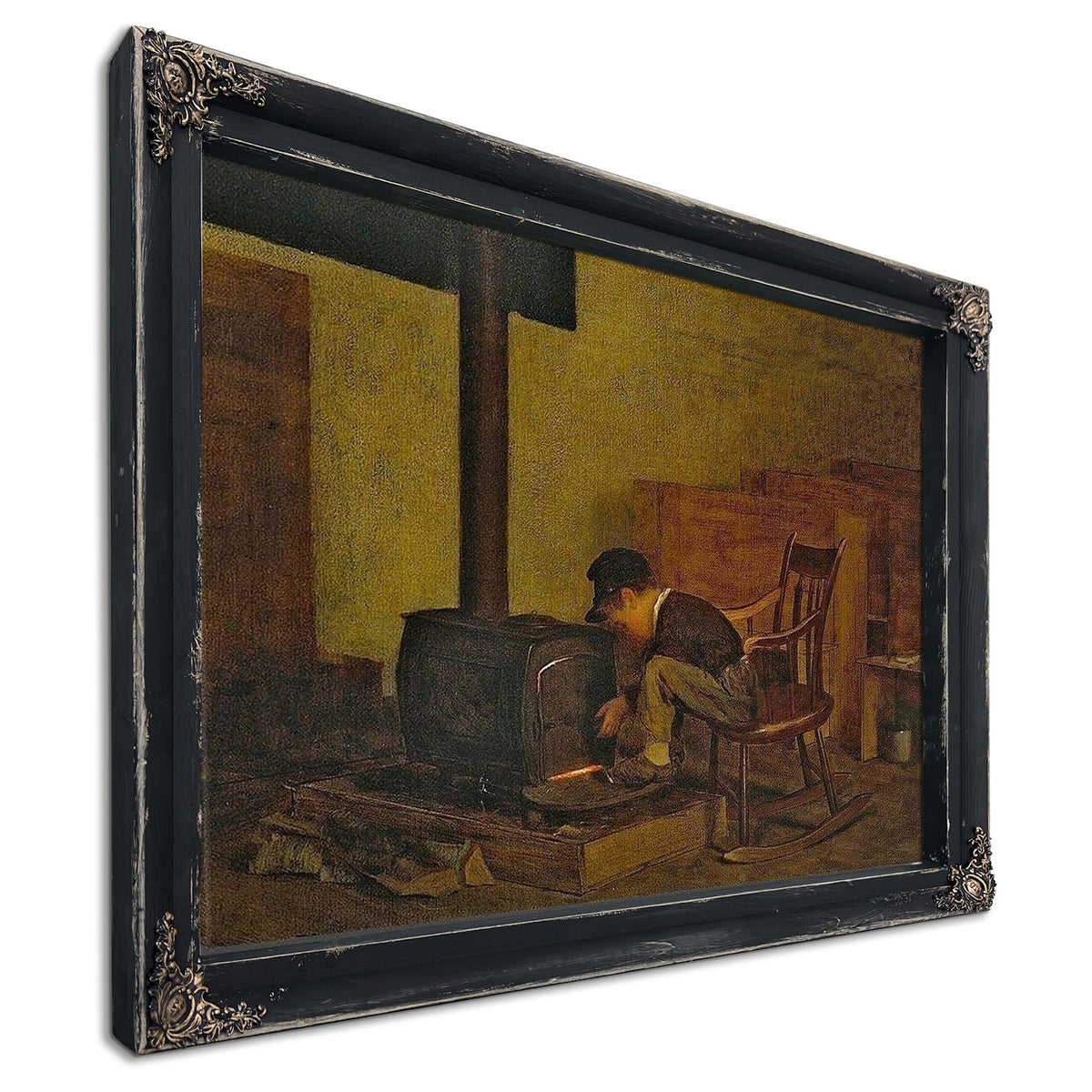 The Early Scholar By Eastman Johnson