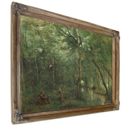 The Eel Gatherers Jean Baptiste By Camille Corot