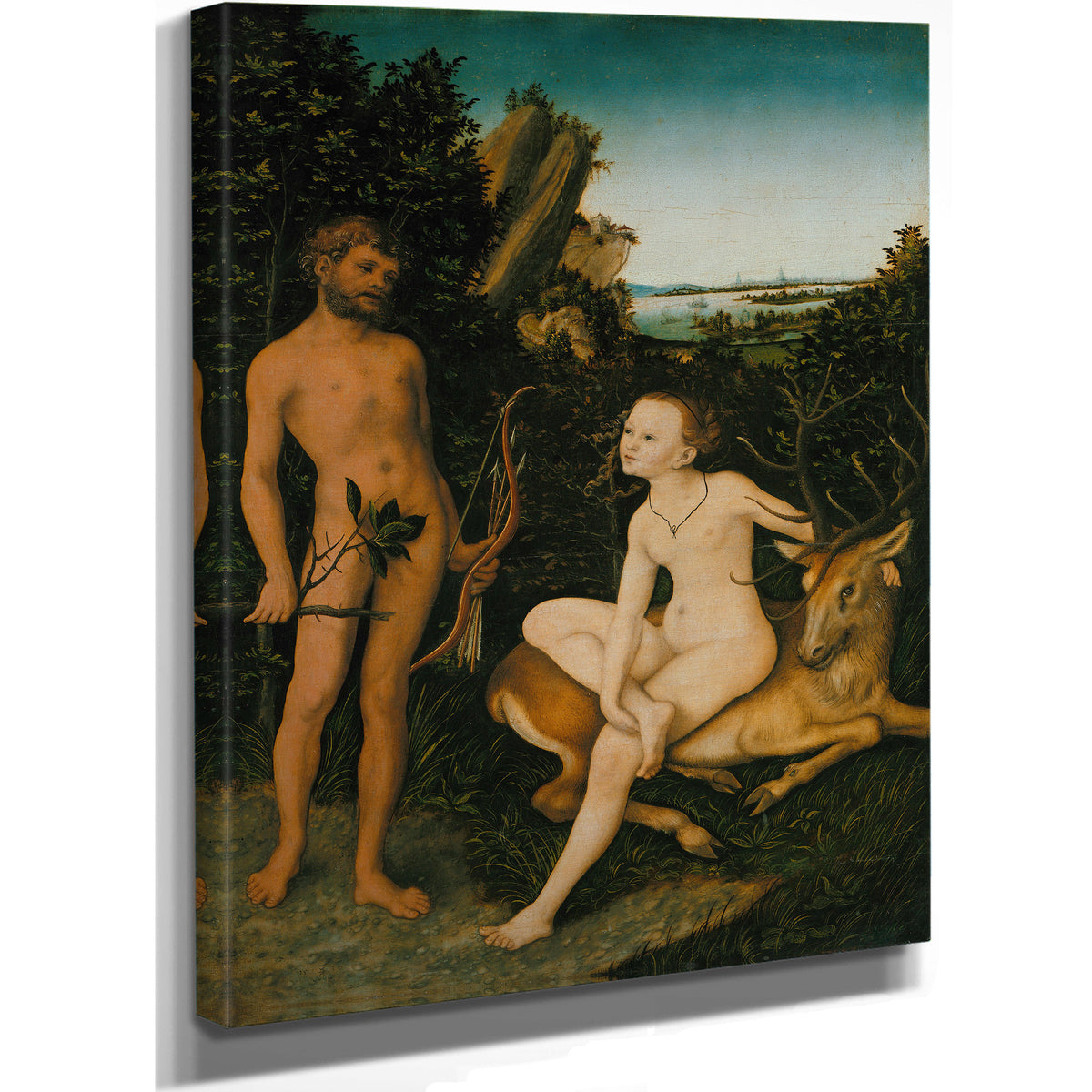 Apollo Diana By Lucas Cranach the Elder