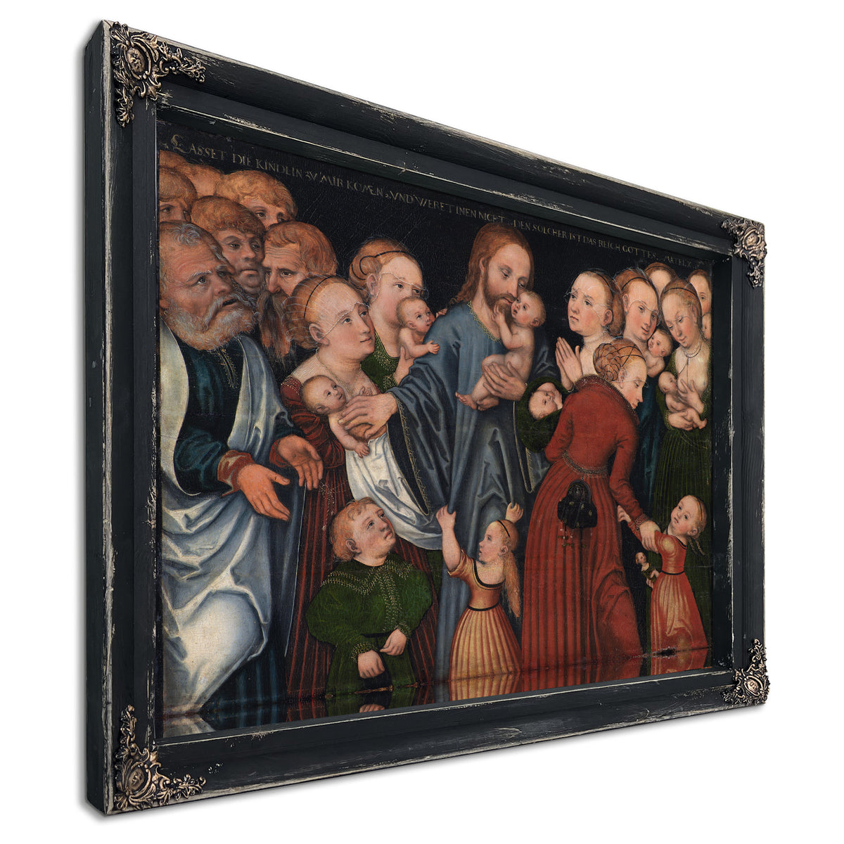 Christ Blessing Children By The Elder