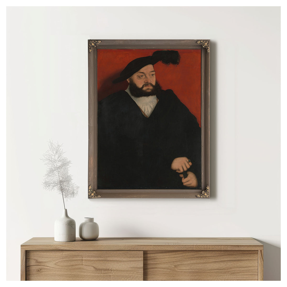 Johann Duke Saxony By Lucas Cranach the Elder