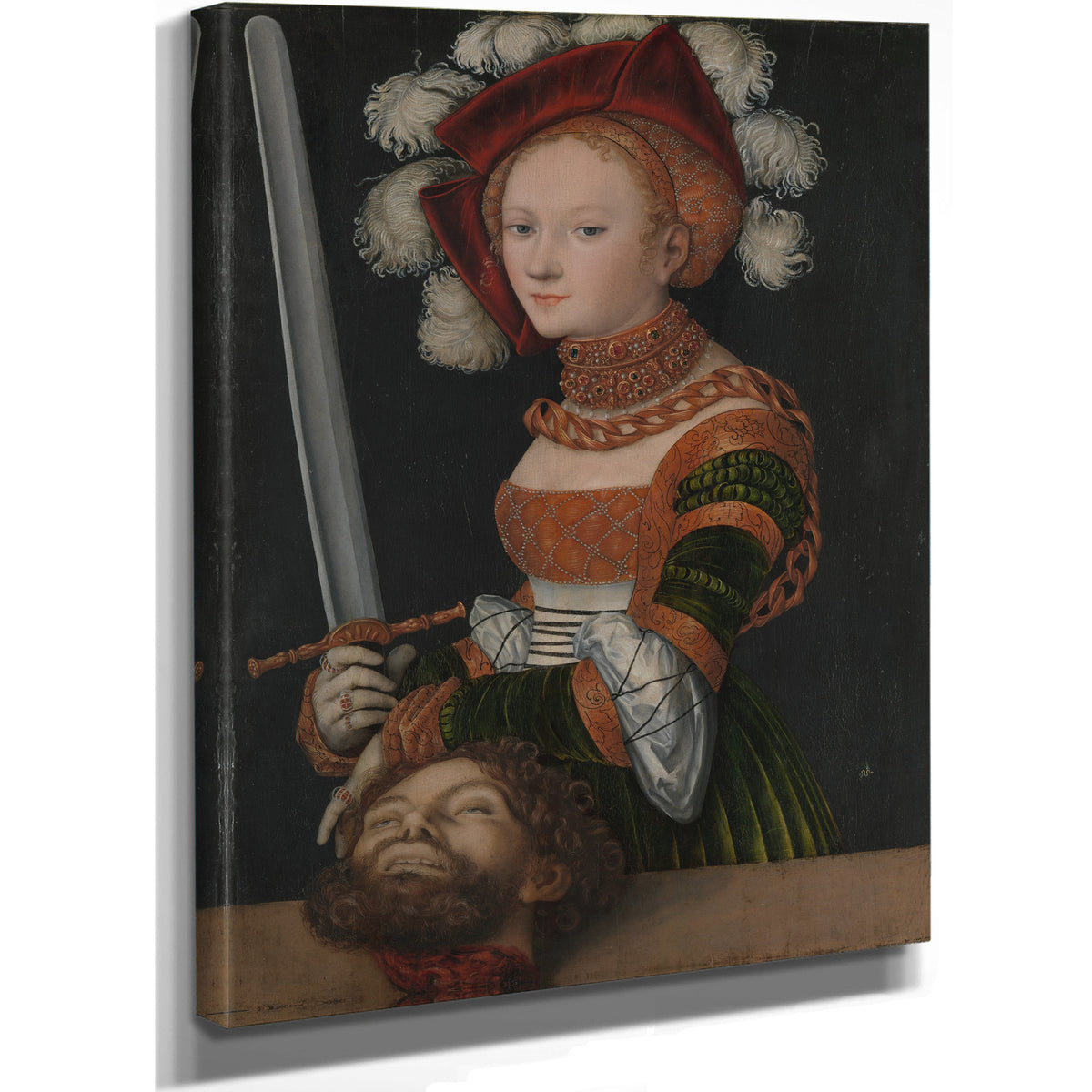 Judith the Head Holofernes By Lucas Cranach the Elder