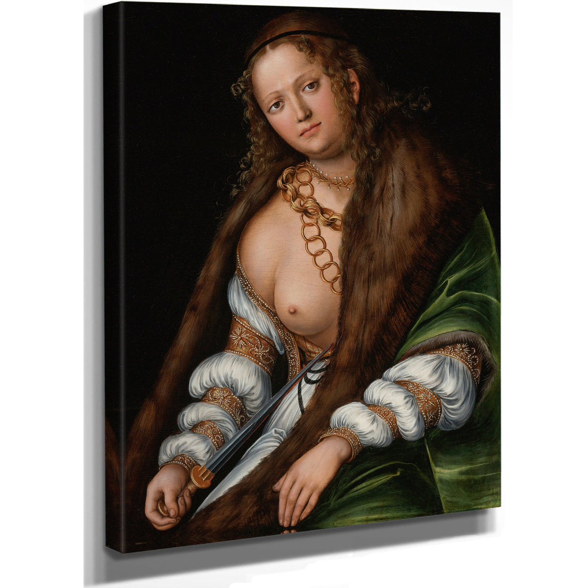 Lucretia 3 By Lucas Cranach the Elder